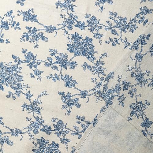 YiHomer Pastoral Rectangle Table Cloth 100% Polyester Fabric 60 x 84 Inch - Image 3
