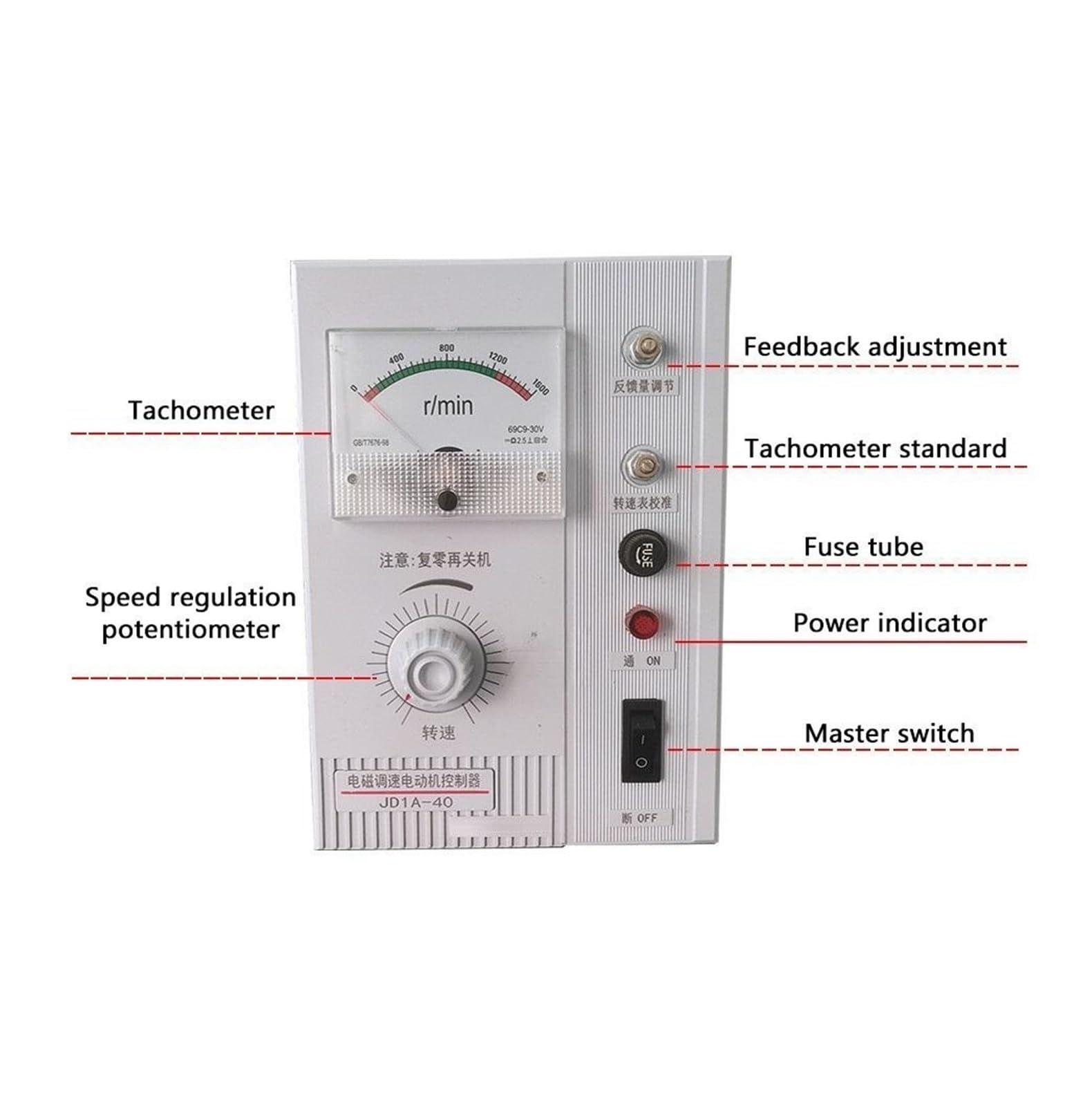 Amazon.com: ZEEGII JD1A-11/40/90 Motor Speed Controller 220V