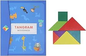 Brinquedo educativo para o cérebro, clipe magnético, design geométrico, quebra-cabeça de presente, brinquedos tangram para crianças e adultos