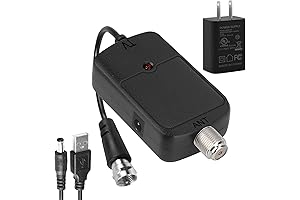 TV Antenna Amplifier Signal Booster, Indoor HD Digital TV Antenna Booster Signal Amplifier