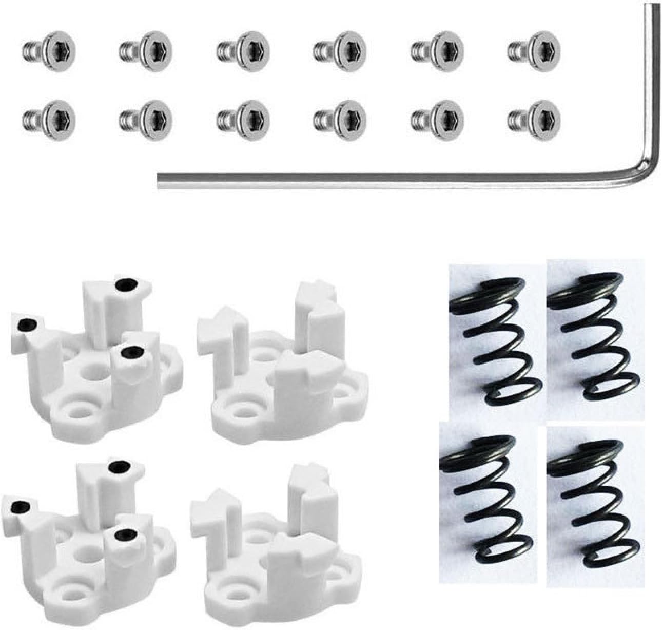 2023 1 Set Propeller Mounting Plates+ Elastic Gaskets+ Screws+Screwdriver Drone Prop Adapter Base Kit for DJI Phantom 4Pro Accessory Part