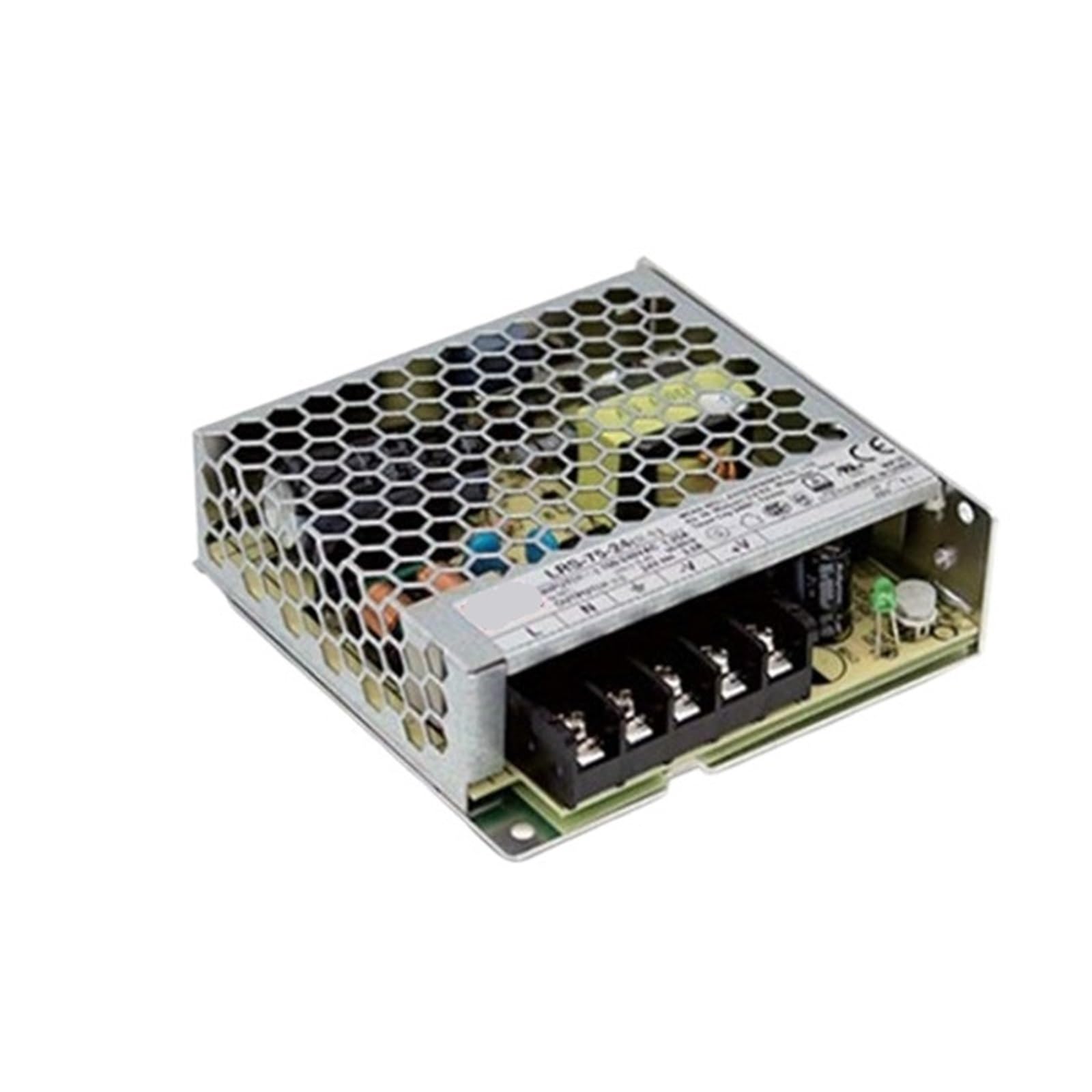 RBYRLDSTY LRS-75-12 5V 12V 15V 36V 48V LRS-75 5 12 15 24 36 48 V 75W Single Output Switching Power Supply(LRS-75-48 48V)