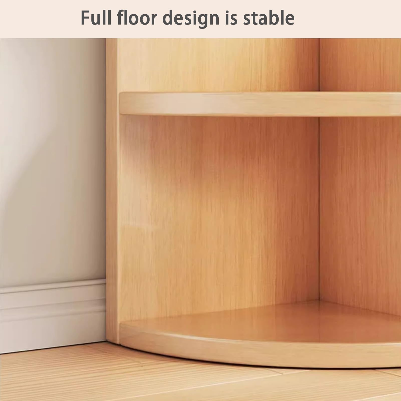 Libreria angolare a forma di L, scaffale angolare multistrato con pannello anti-goccia, supporto multiuso per casa, ufficio, soggiorno (90 cm)