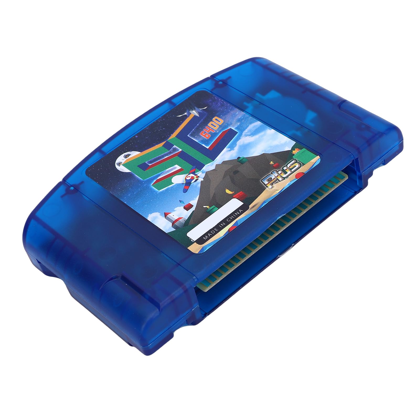 Jenivaint Jenivaint Kaseta Flash Typu Open Source, Obsługa Kasety z nagrywarką Czytnika Gier N64 z 64MB Pamięci i Szybkim ładowaniem, dla Emulatora ED64 Super64 i Gry Retro 64DD (Czerwony