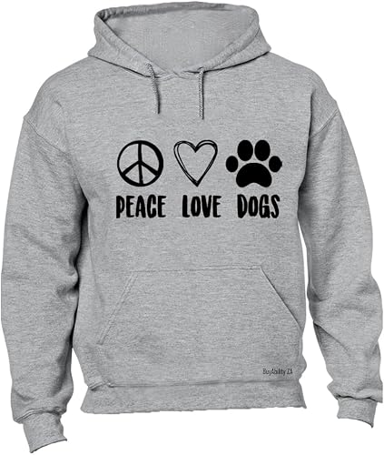 Unisex Peace. Love. Dogs - Hoodie