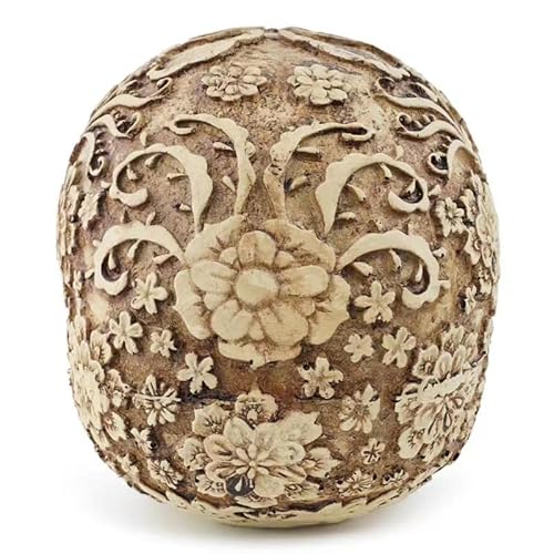 Readaeer Life Size Floral Human Skull Model Adult Head Bone Model Day Of The Dead Décor #TOP7