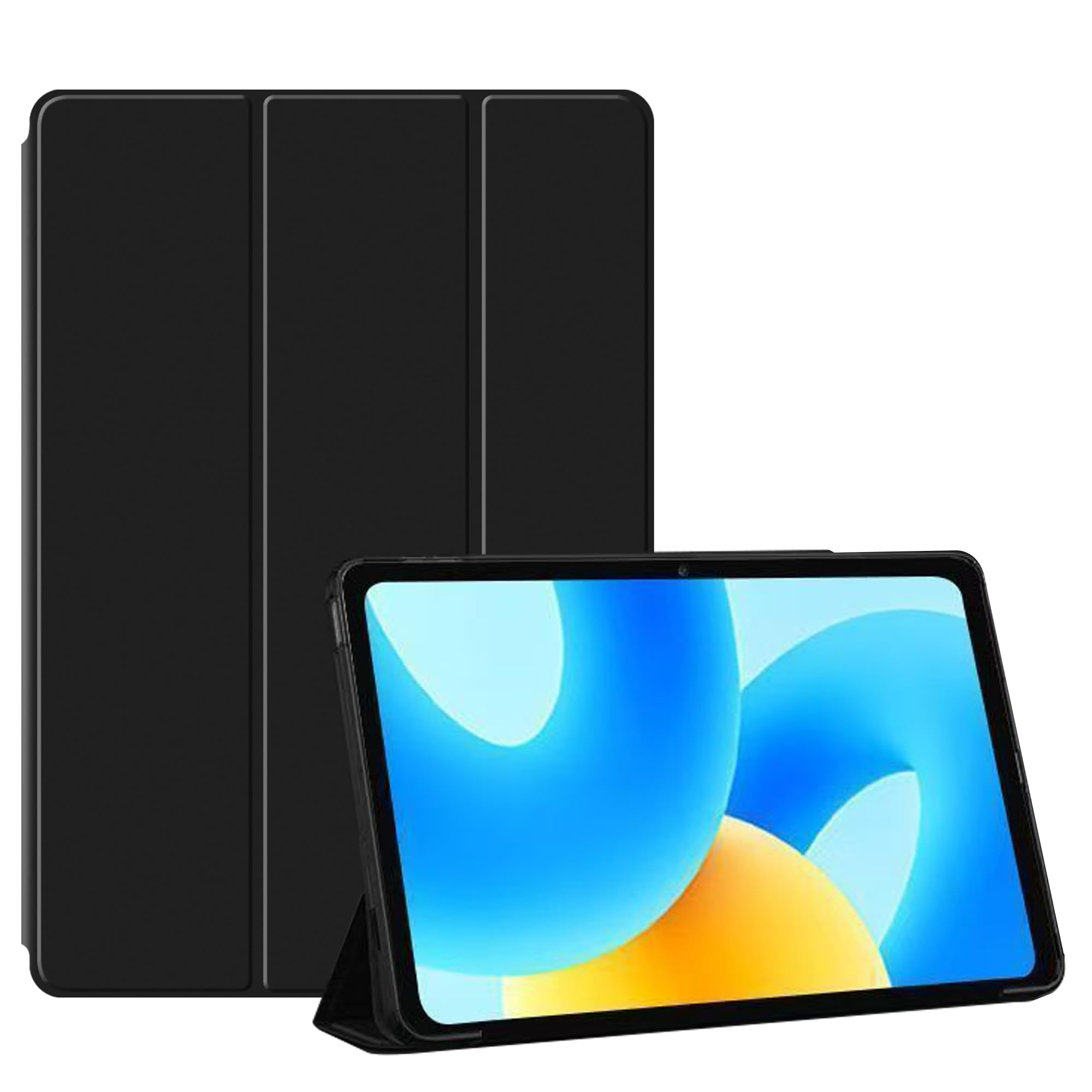 zZjoOoj Silicone Hülle für Honor MagicPad 3 13.3 Zoll 2025 Tablet Case,Weiche TPU Lightweight Protective Schutzhülle with Stand Functio and Auto Sleep/Wake Function, Schwarz