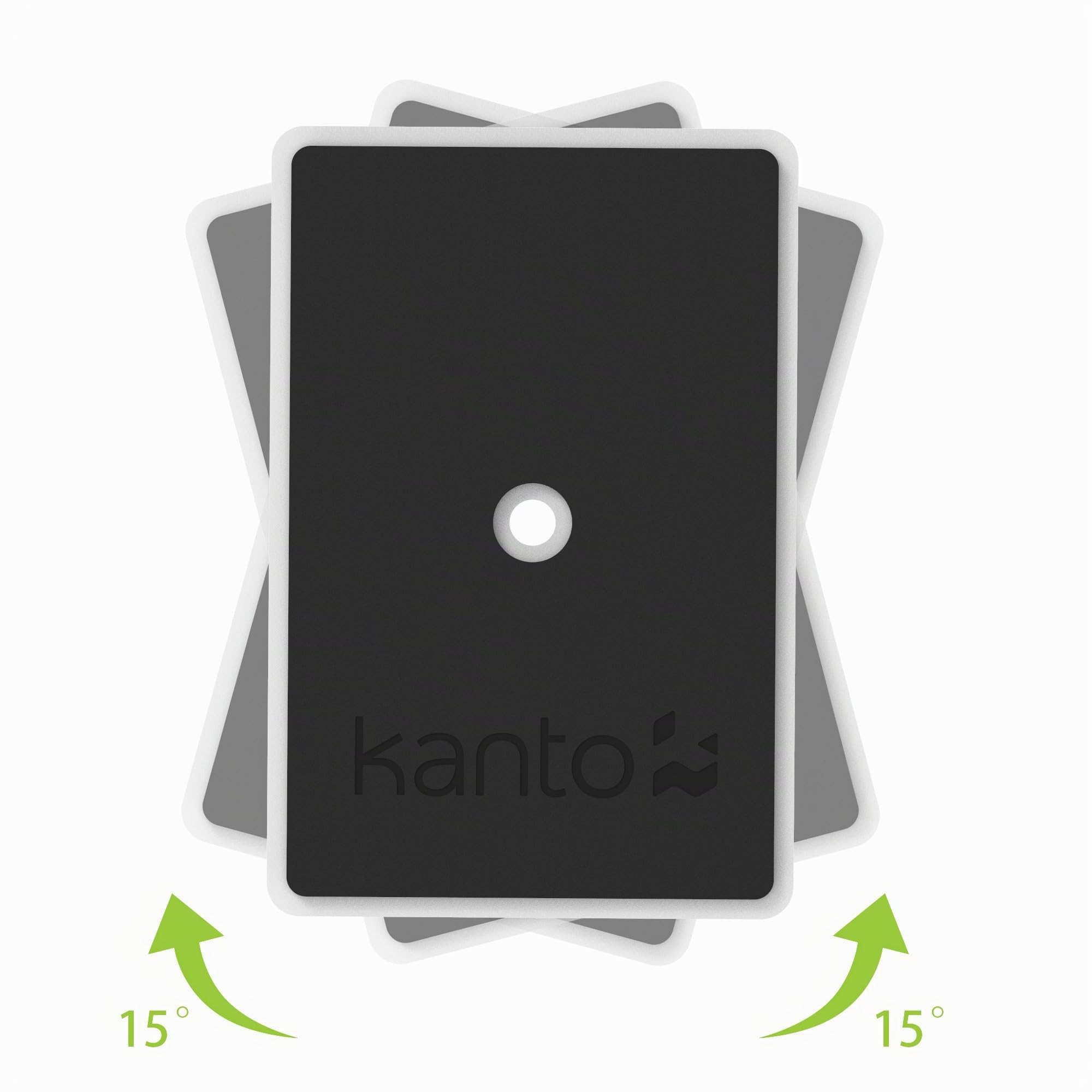 Kanto SP9 Rising Desktop-Lautsprecherständer für kleine/mittelgroße Regallautsprecher und mittelgroße Studiomonitore | 9 Zoll | Drehbare obere Platte | Versteckte Kabel | 1/4"-20-Montage | Weiß | Paar