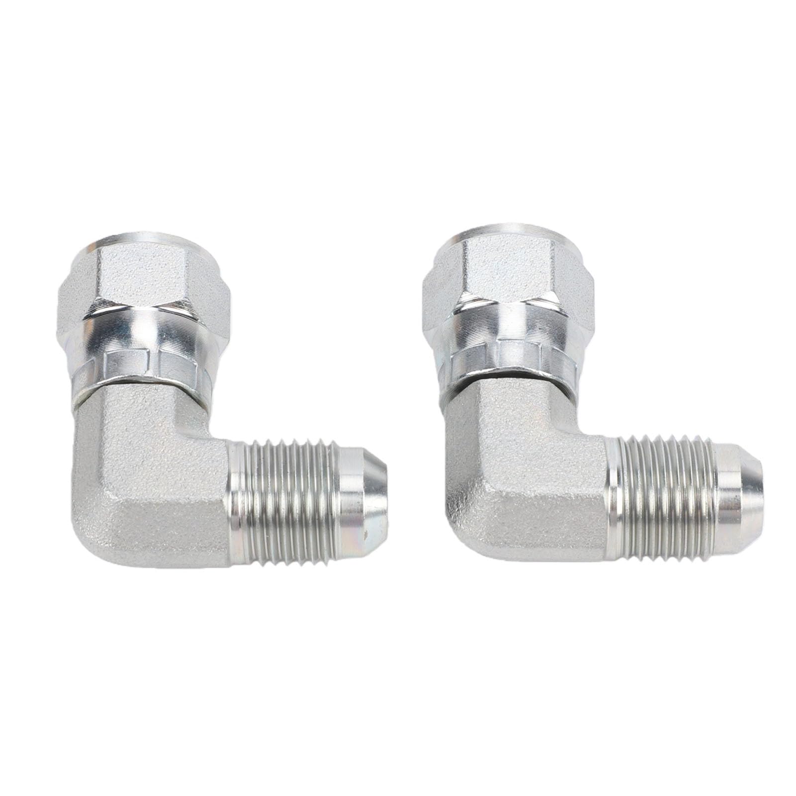 SEAFRONT Adaptador Hidráulico Codo 90 Grados, Conector Macho a Hembra 3/8