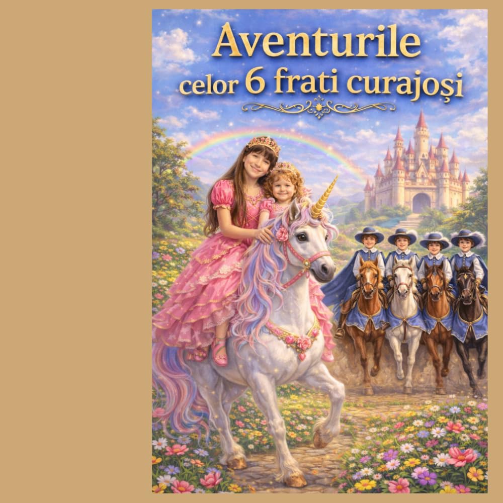 Aventurile celor 6 frati curajosi: O poveste ilustrata pentru copii despre magie, curaj, familie si aventura