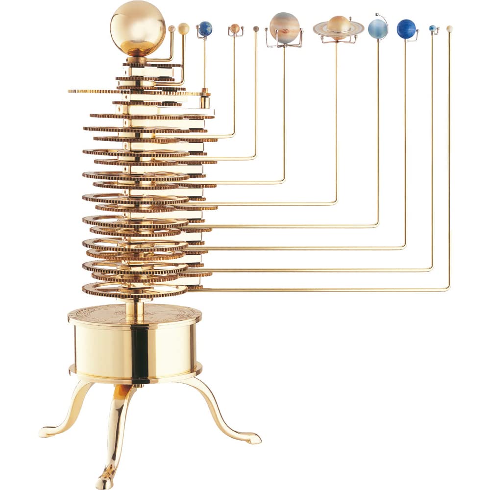 Box of Tricks Orrery Model Building Kit - Build a Precision Mechanical Solar System - New & Complete Set with Tools - Teen, Adult