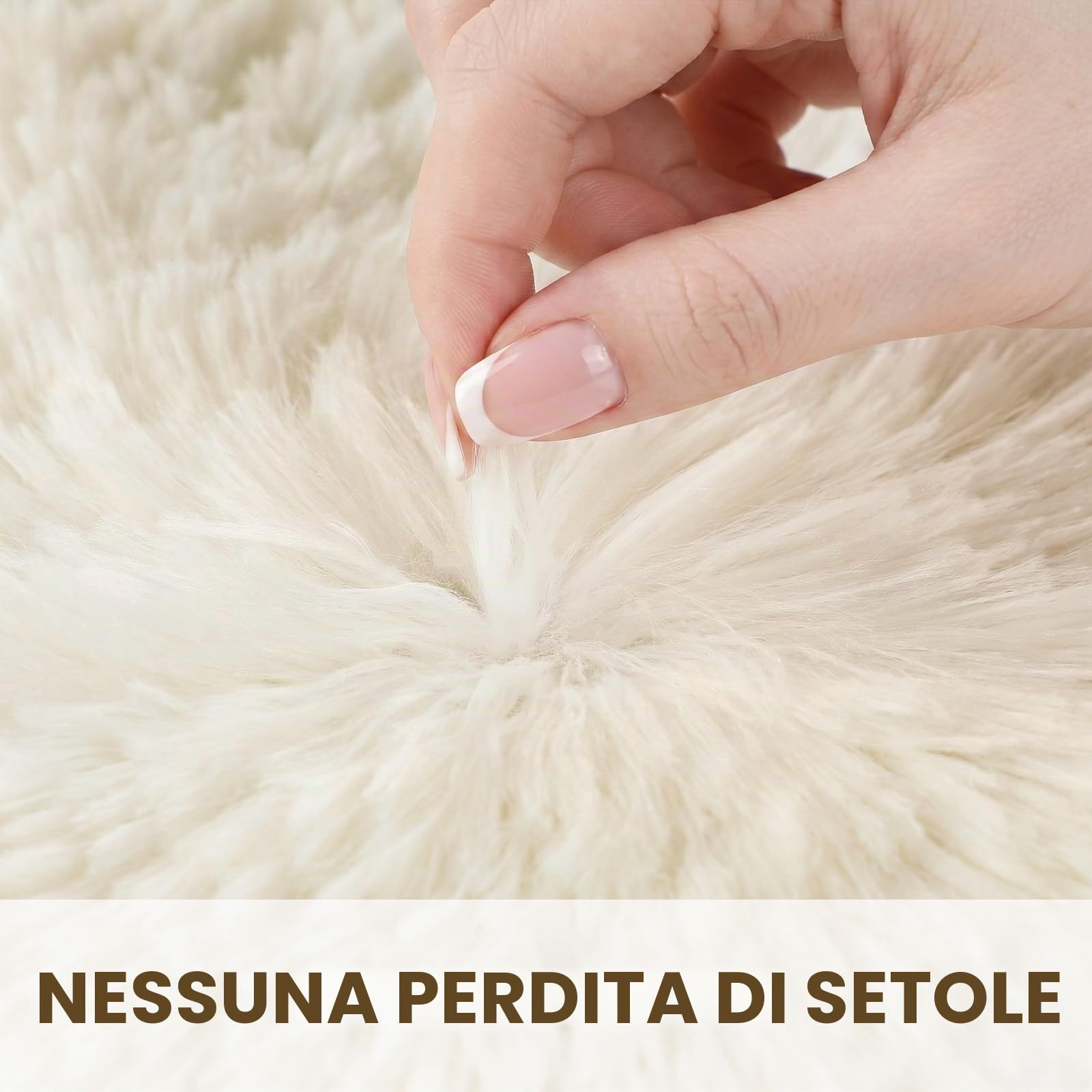 Sour Lemon Tappeto per soggiorno 200 x 300 cm, color crema, per camera da letto, lavabile, antiscivolo, extra large, morbido, moderno, tappeto accanto al tappeto per il soggiorno dei bambini