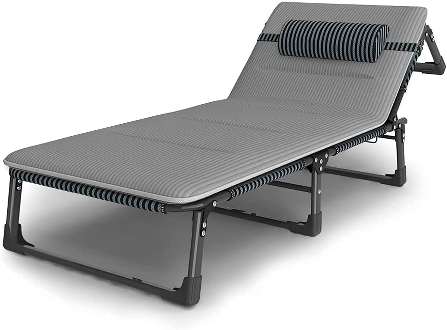 Chaise longue portative et fauteuil de jardin pliable pour extérieur