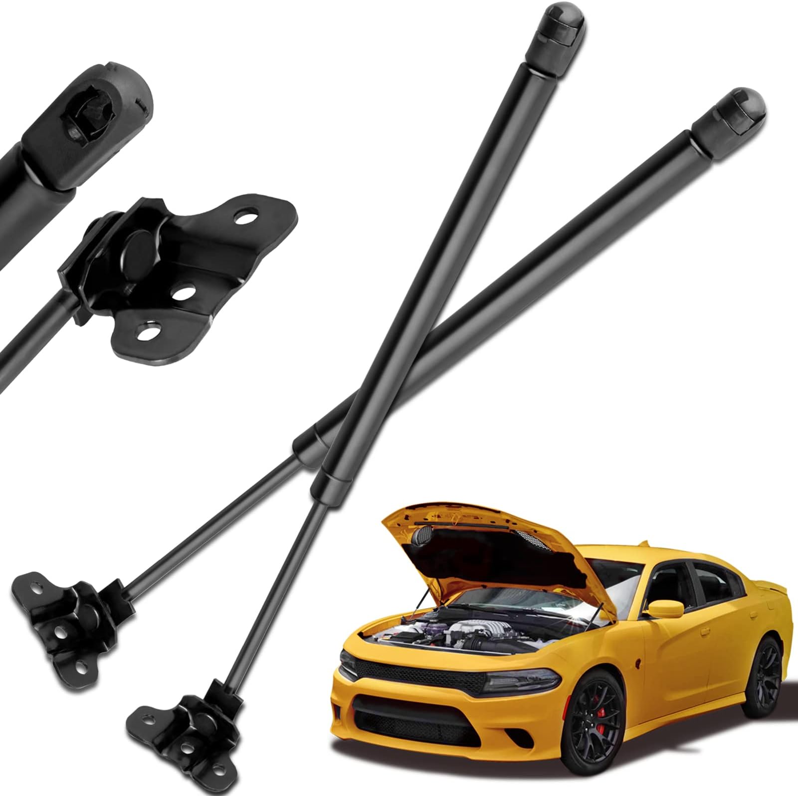 Liftstrut 4157 PM2024 SG326013 Hood Lift Support Strut Gas Prop Fit For Honda for Accord 2.4L 2003-2007,For Honda for Accord 3.0L 2003-2007