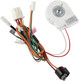 OEM W11661931 W11314192 Refrigerator Evaporator Fan Motor Compatible with Whirlpool Maytag Refrigerator, Replacement Part PS16875930