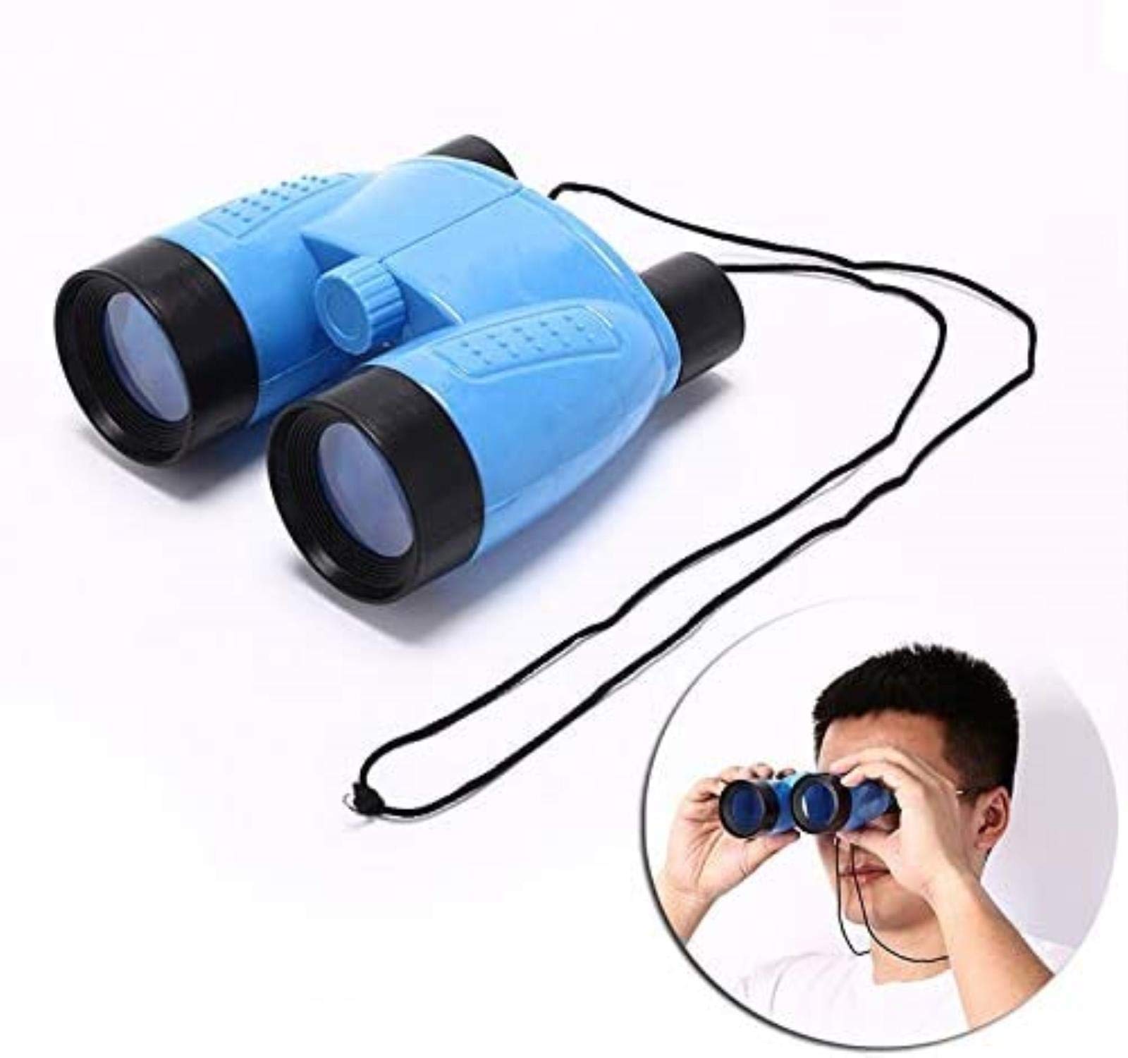 Telescopio binoculares Alta Potencia binoculares 12 cm X 11,5 cm Chico niños telescopio Binocular Juguete Aumento Interior/Exterior