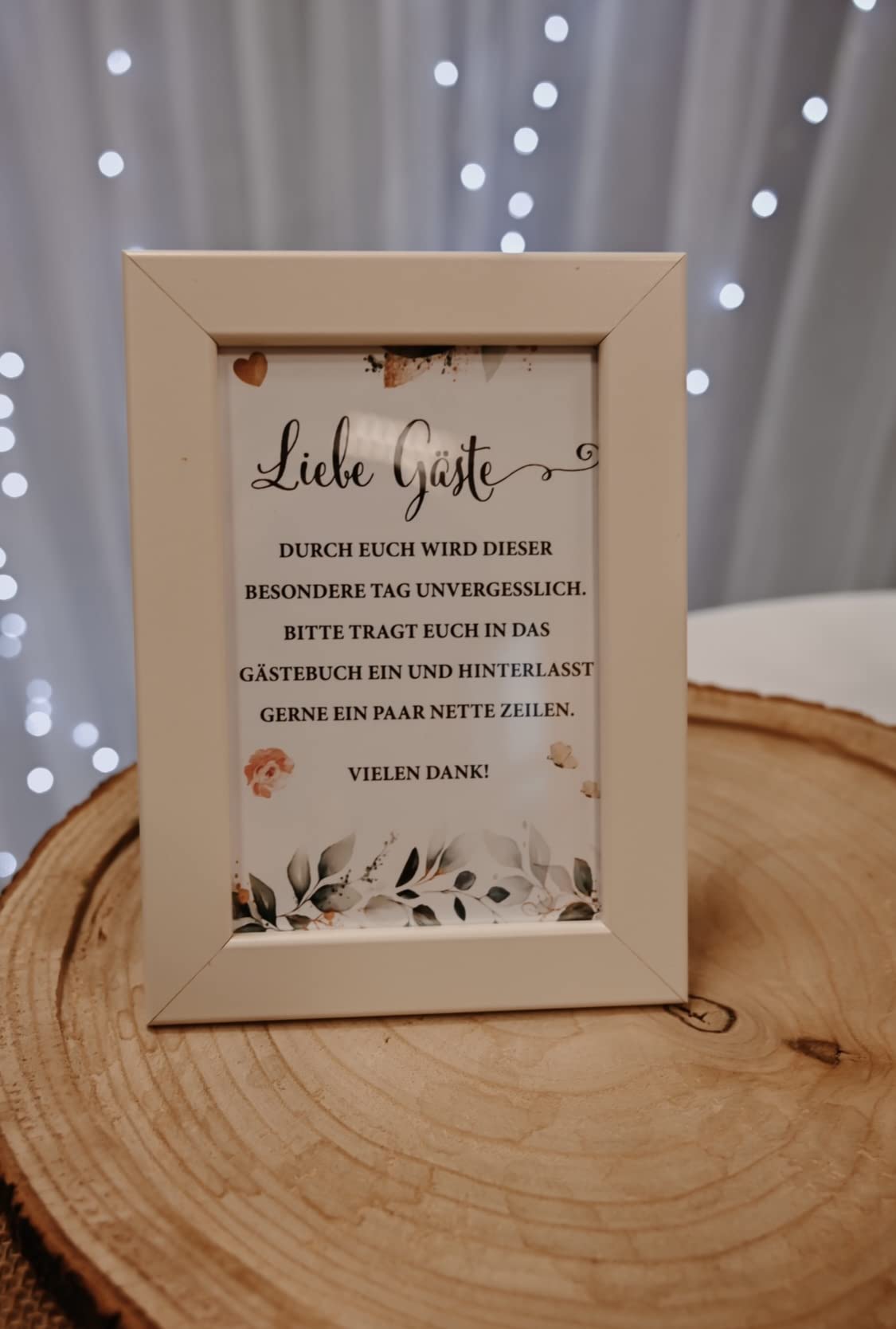 Gästebuch - Erinnerungen mit Herz