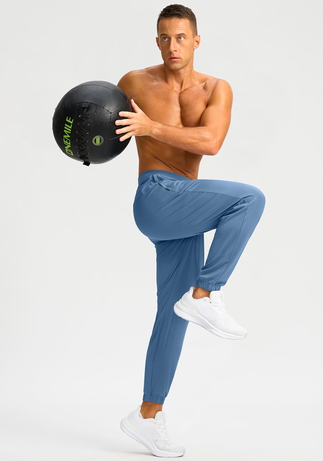 Soothfeel Men's Joggers with Zipper Pockets Golf Joggers Lightweight Sweatpants Athletic Workout Pants for Men Track - Image 7