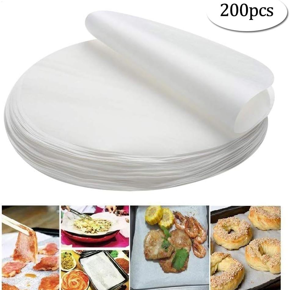 carta pergamenacea da forno rotonda 10 pollici