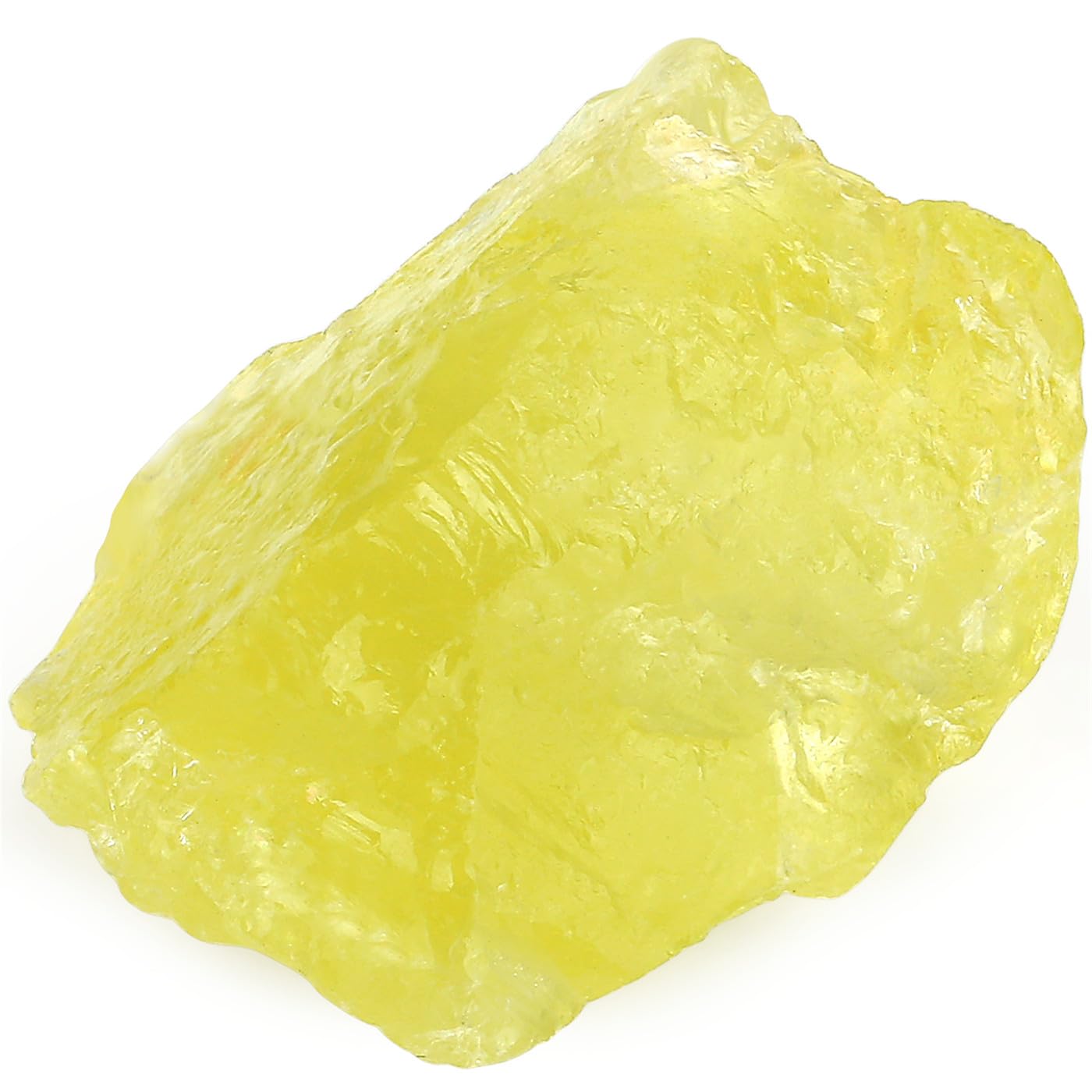 XIANNVXI Raw Citrine Crystal,1.77-2.17" Citrine Stone,Natural Rough Raw Yellow Healing Crystal Rock for Stone Lovers Beginners Collectors