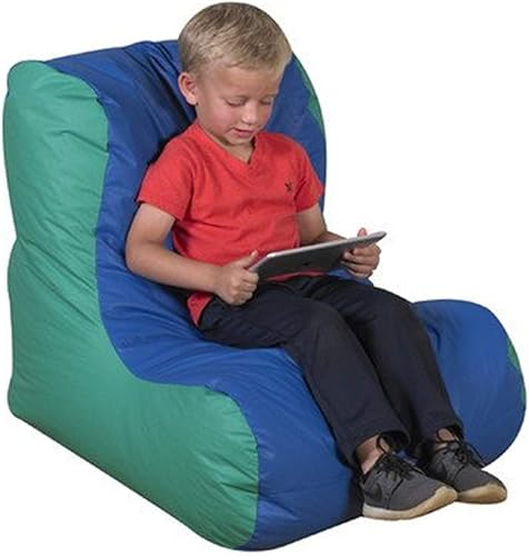 Miniatura 5 de Children's Factory Sillón puf de respaldo alto para preescolar, silla para niños, asiento flexible, muebles de aula para escuelas en el hogar, salas