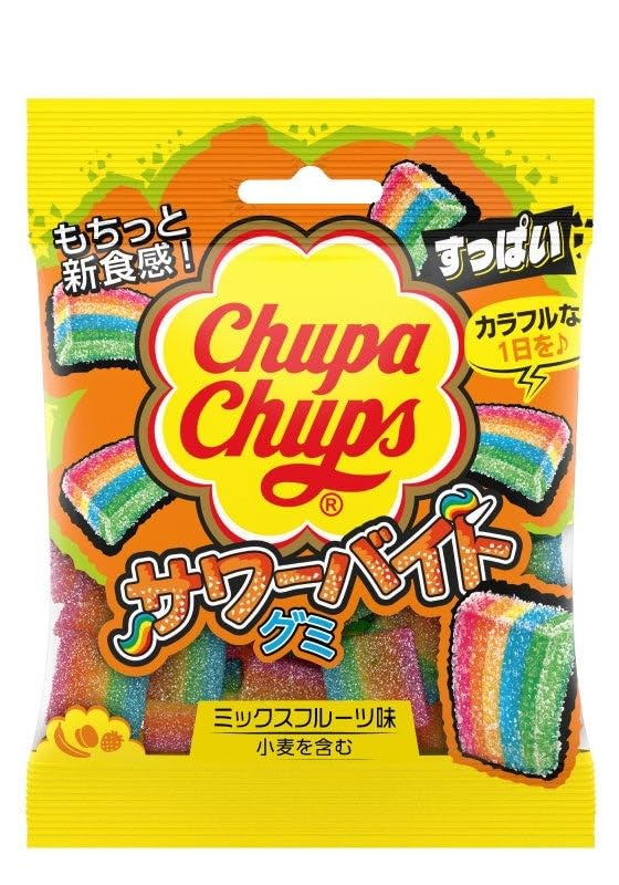 Amazon | クラシエ チュッパチャップス サワーバイトグミ [1箱