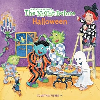 Paperback The Night Before Halloween Book