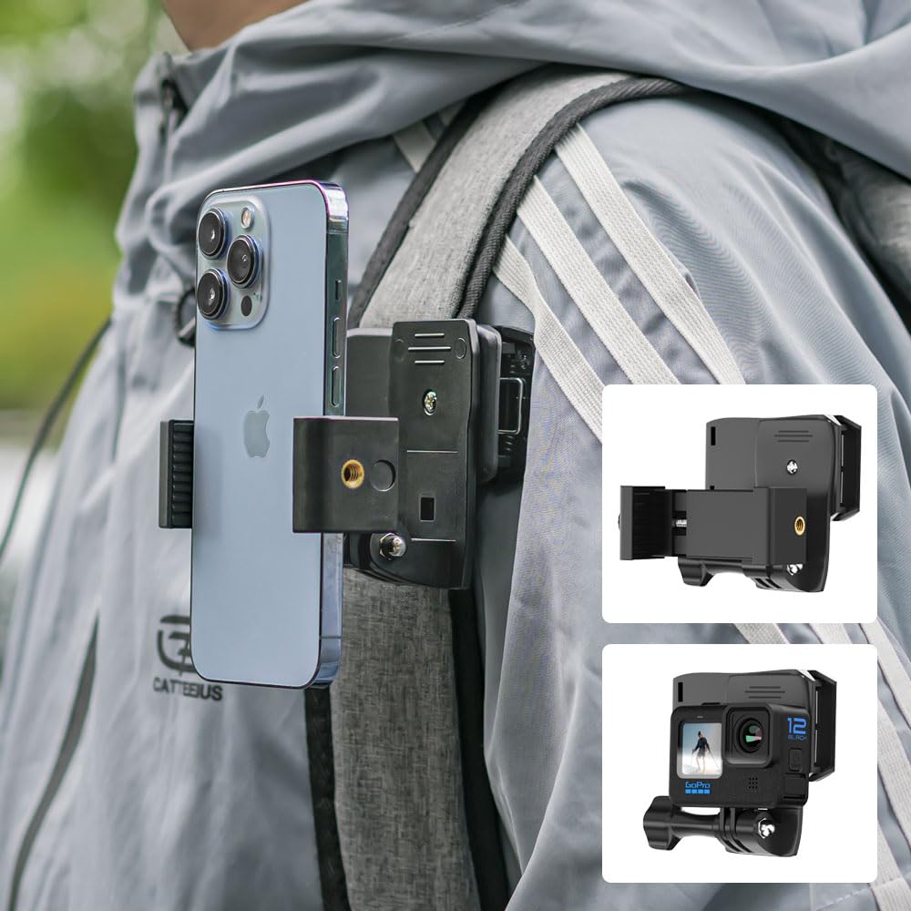 Amazon.com: SOH Mingying Backpack Shoulder Strap Phone Mount for