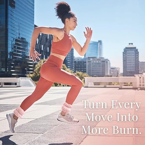 Miniatura 7 de Wrist & Ankle Weights for Women, Ideal for Fitness Workout, Gym, Pilates, Dance, or Yoga, Includes Exercise Guide & Mesh Travel Bag, 1 Pair, 1 Lb