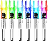 Vista 1 de DEEPOWER X Culatines Iluminados para Flechas .204"/.233"/.244"/.246" con Interruptor de Encendido/Apagado con Bujes H, S, GT