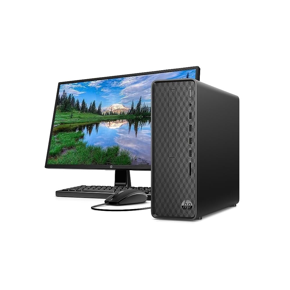 HP M01-F3005sl Desktop, Intel Core i7-13700, 16GB RAM DDR4, 512GB SSD NVMe PCIe, Scheda Grafica Intel UHD 770, PSU Gold ad Alta Efficienza da 310W, Windows 11, Nero