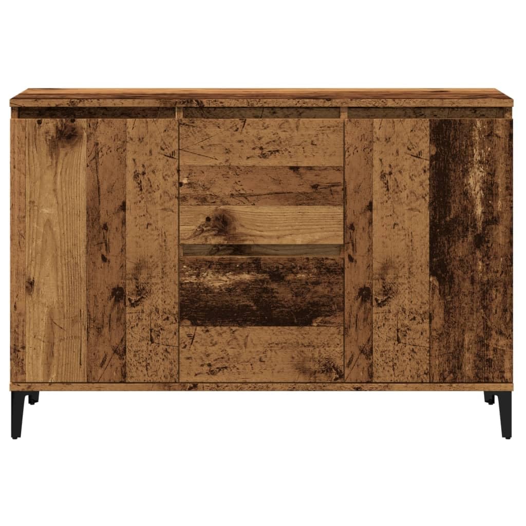 Generico Credenza Legno Antico 102x35x70 cm in Legno Multistrato,Buffet e credenze