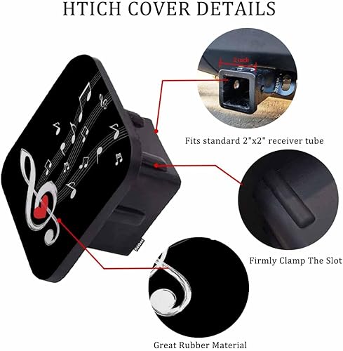 Vista 185 de Funda cuadrada segura para enganche de remolque de 2 pulgadas, Jesus is the Foundation of My Life Faith - Cubierta de enganche trasero para Bible