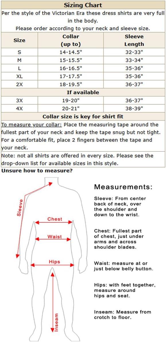 Historical Emporium Men's Classic Collar Removeable Bib Front Cotton Work Shirt, Old West Cowboy Period Reenactment