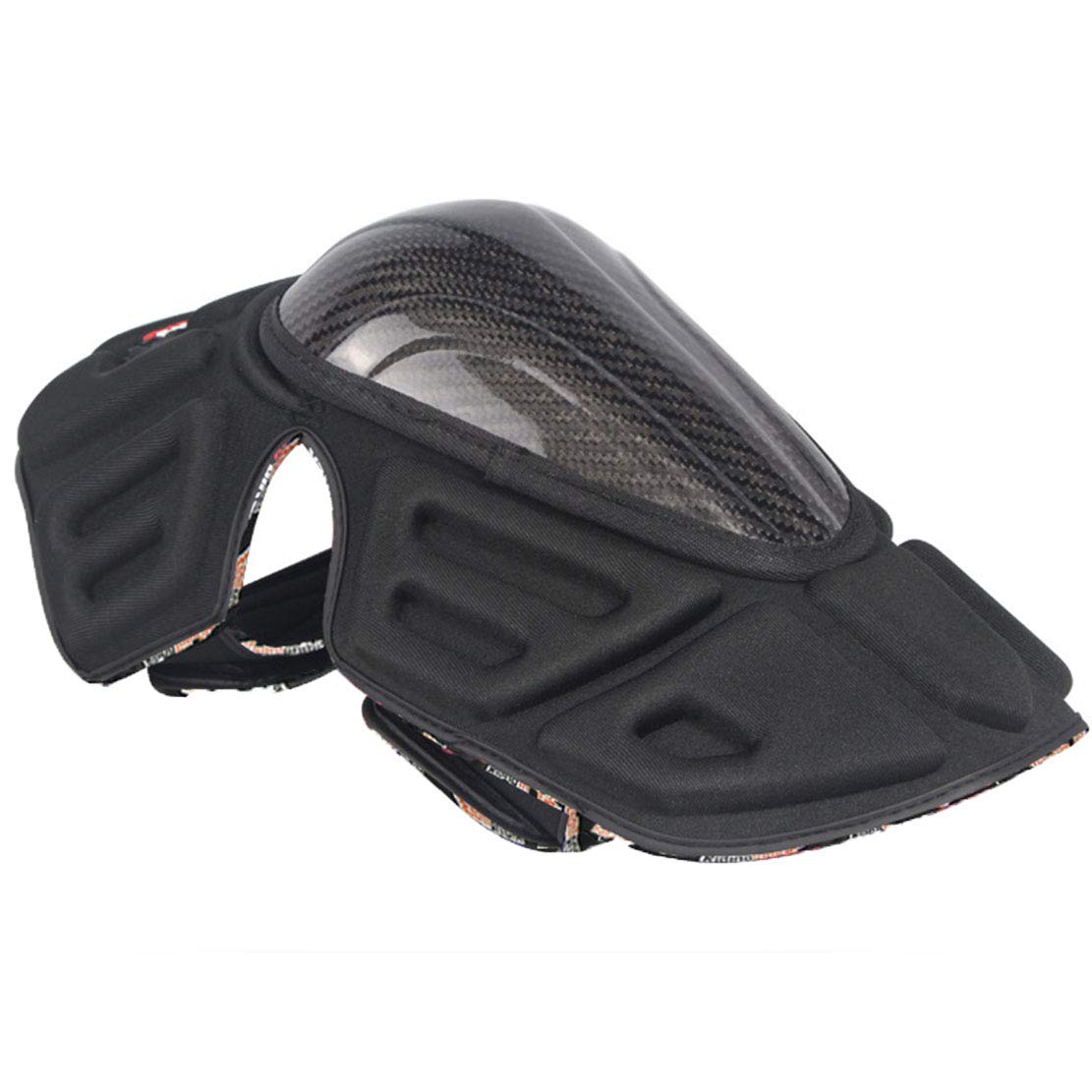 Protections Genoux & Coudes Moto - Coque ABS - Réglables - Pour Moto, Vélo, Skate, Roller - Confort & Sécurité Renforcés - 14