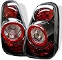 Xtune Euro Style Tail Light for Mini Cooper 02-06 - Covertible 05-08 - Black Clear
