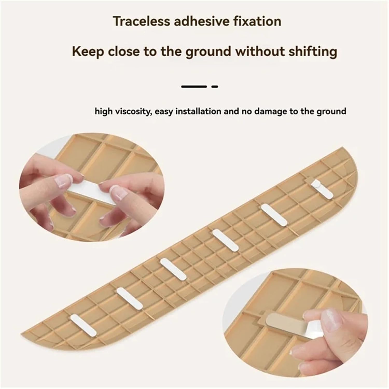 B01C Robot Vacuum Cleaner Anti-Slip Threshold Door Step Ramp For Wheelchairs