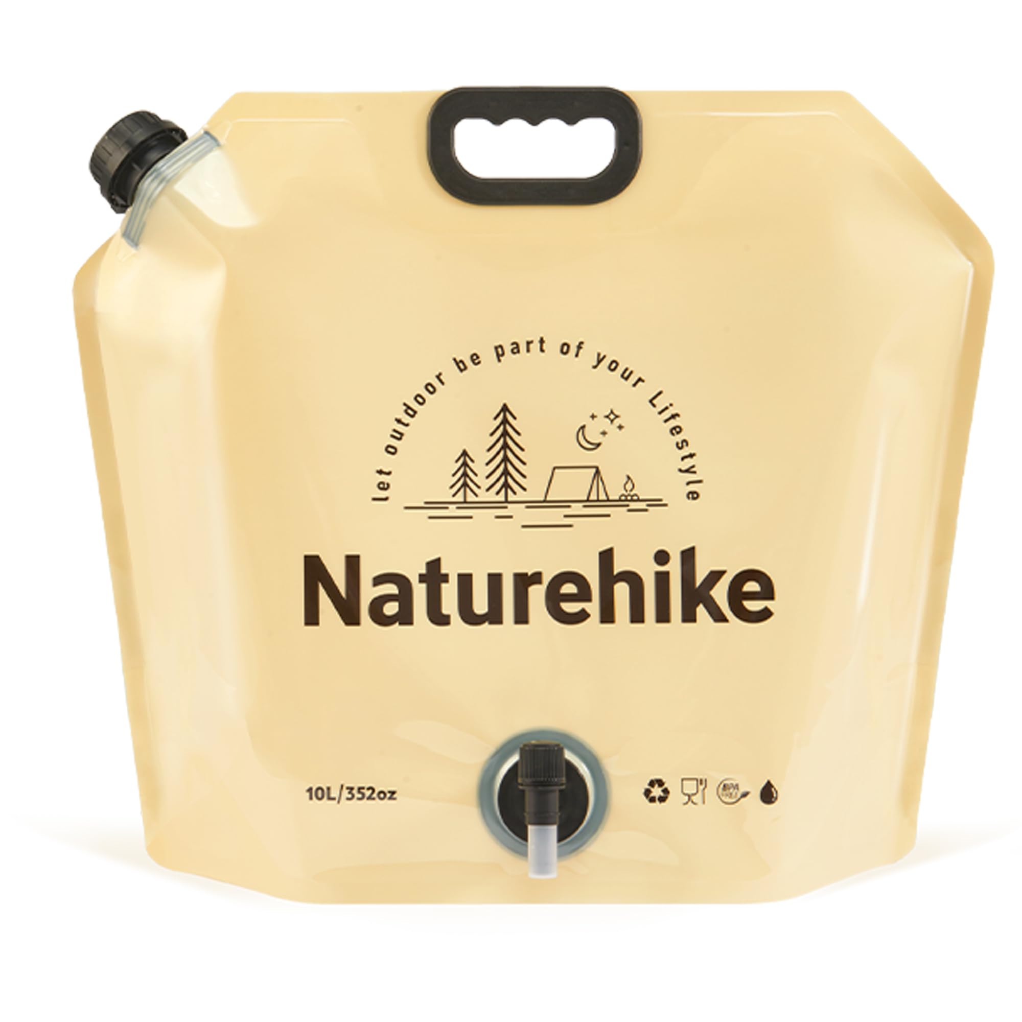 Amazon.co.jp: Naturehike ウォータータンク 10L大容量 蛇口付き