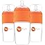 PopYum 9 oz Anti-Colic Formula Making / Mixing / Dispenser Baby Bottles, 3-Pack