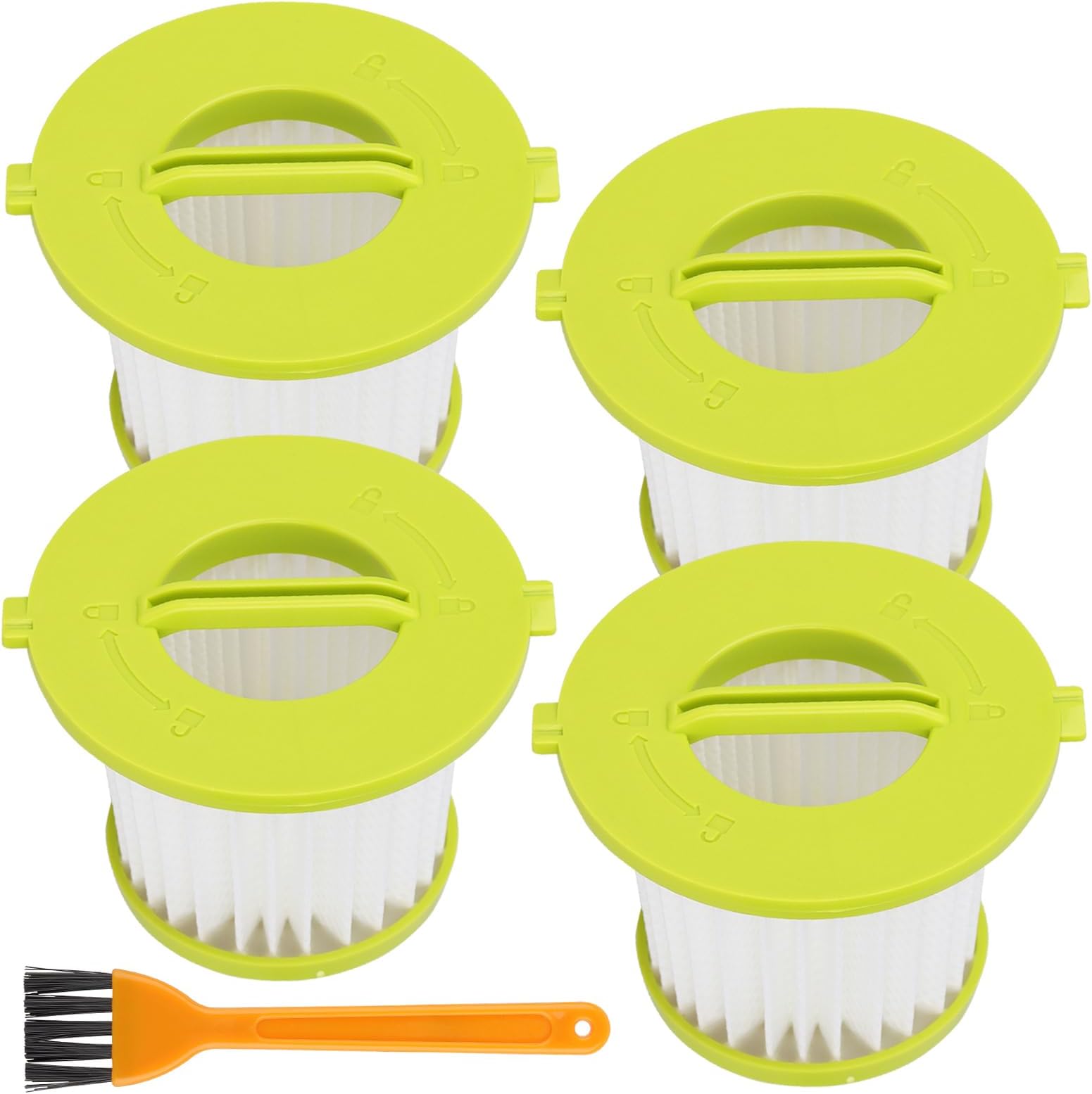 Replacement Filter Compatible with Ryobi ONE+ 18V Handheld Vacuum Models PCL700 PCL704 PCL705 Compare to Part # A32F05N A32HF00 (4 Pack)