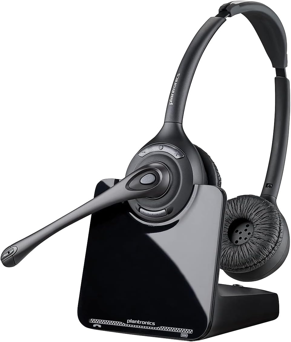 Plantronics CS520 CS520 Binaural Over-The-Head Wireless Headset