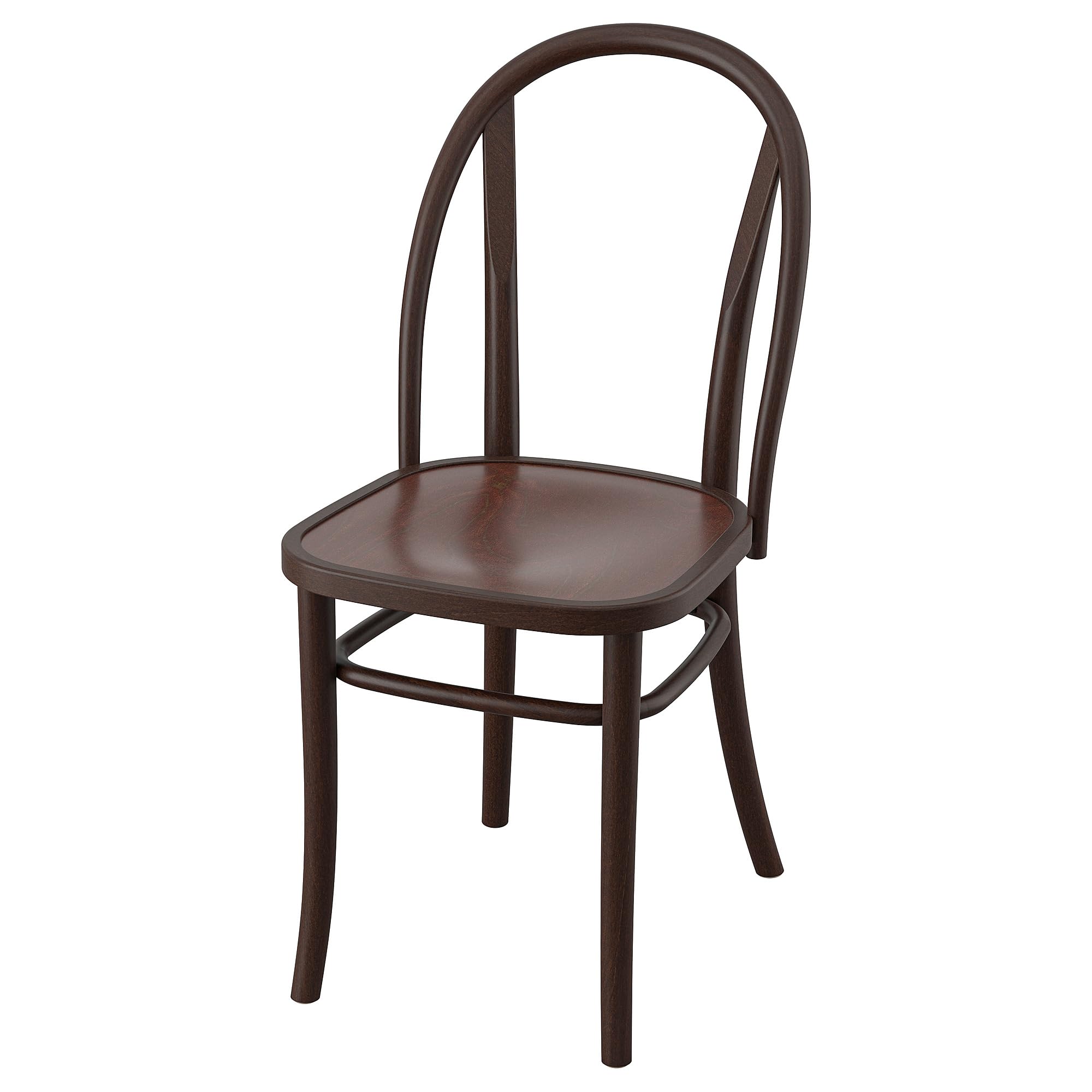 Chaise Marron foncé ProTuning SKOGSBO en bois pour salle à manger