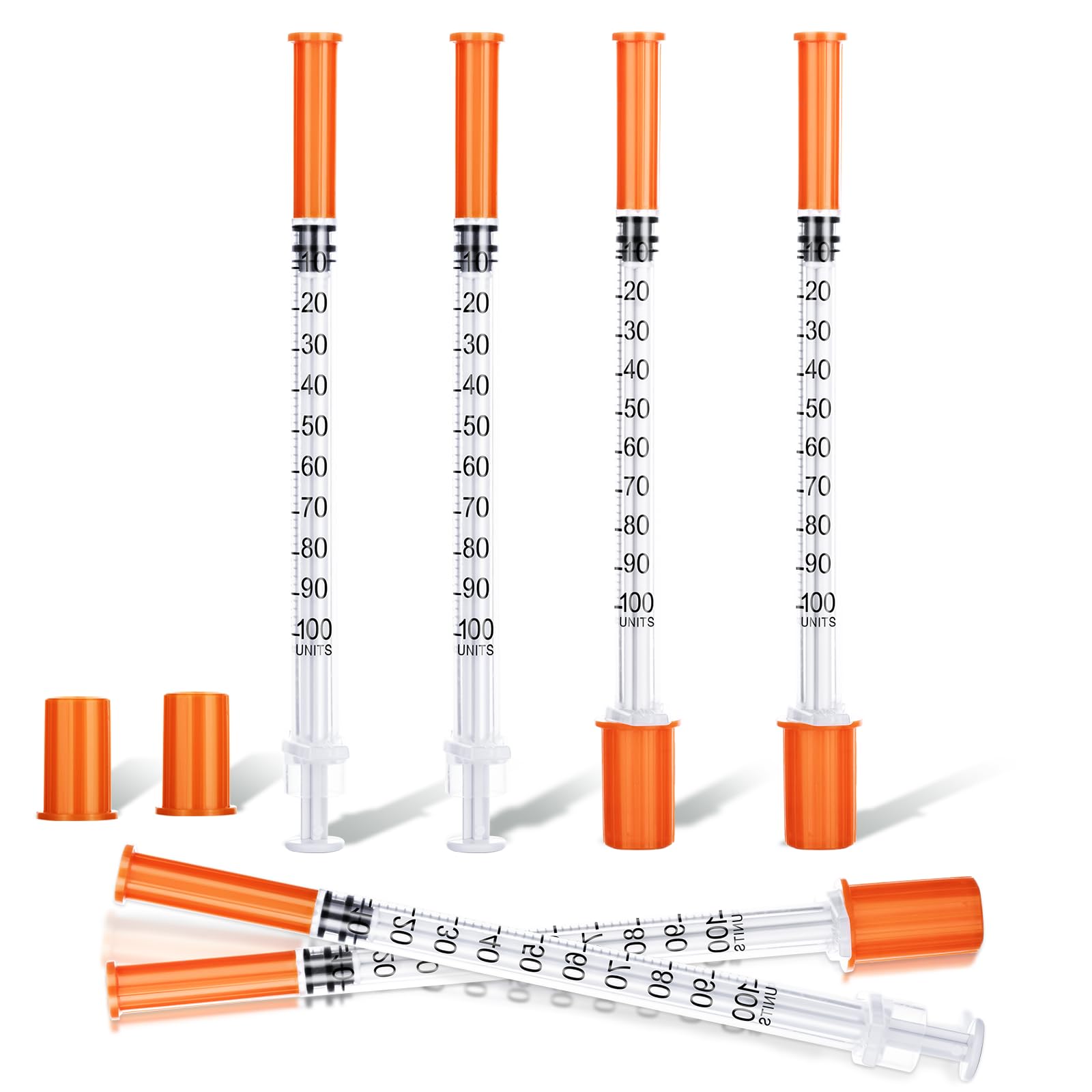 100 Stück 1ml Mehrzweck Messwerkzeuge(30g 8mm), Einzeln verpackt, Laborzubehör (100)