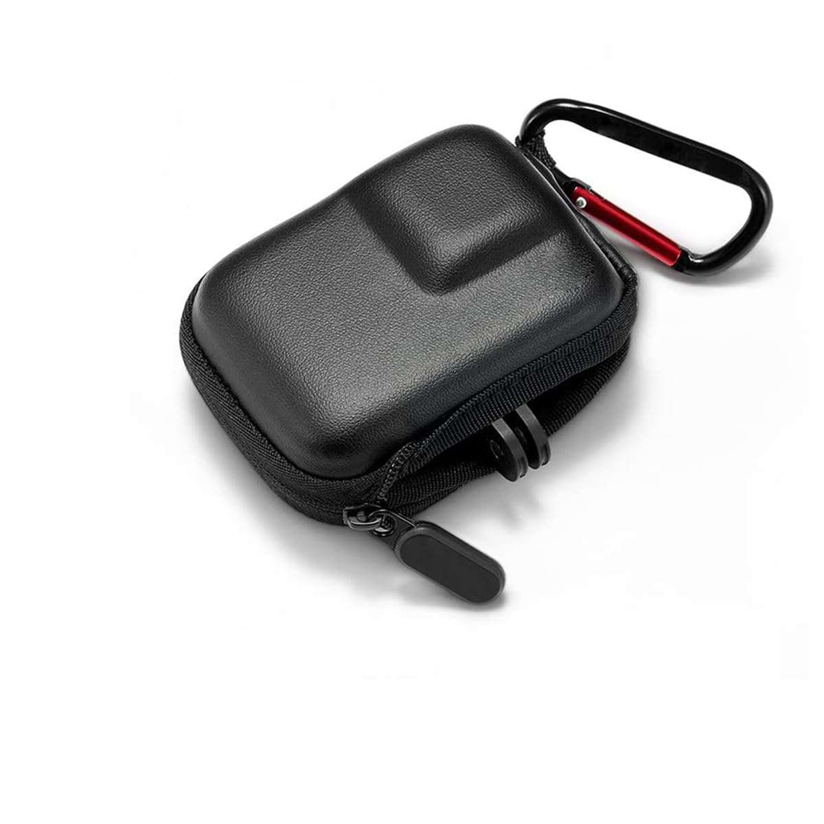 ZORBES® Carry Case for Insta360 Ace/Ace Pro Action Camera, EVA Hard Case, Anti-Scratch, Dual Zipper, Carabiner, Compatible with Mount Attachment (Black)