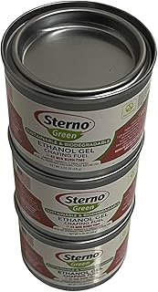 Sterno 2.6-Ounce Entertainment Cooking Fuel, 3-Pack