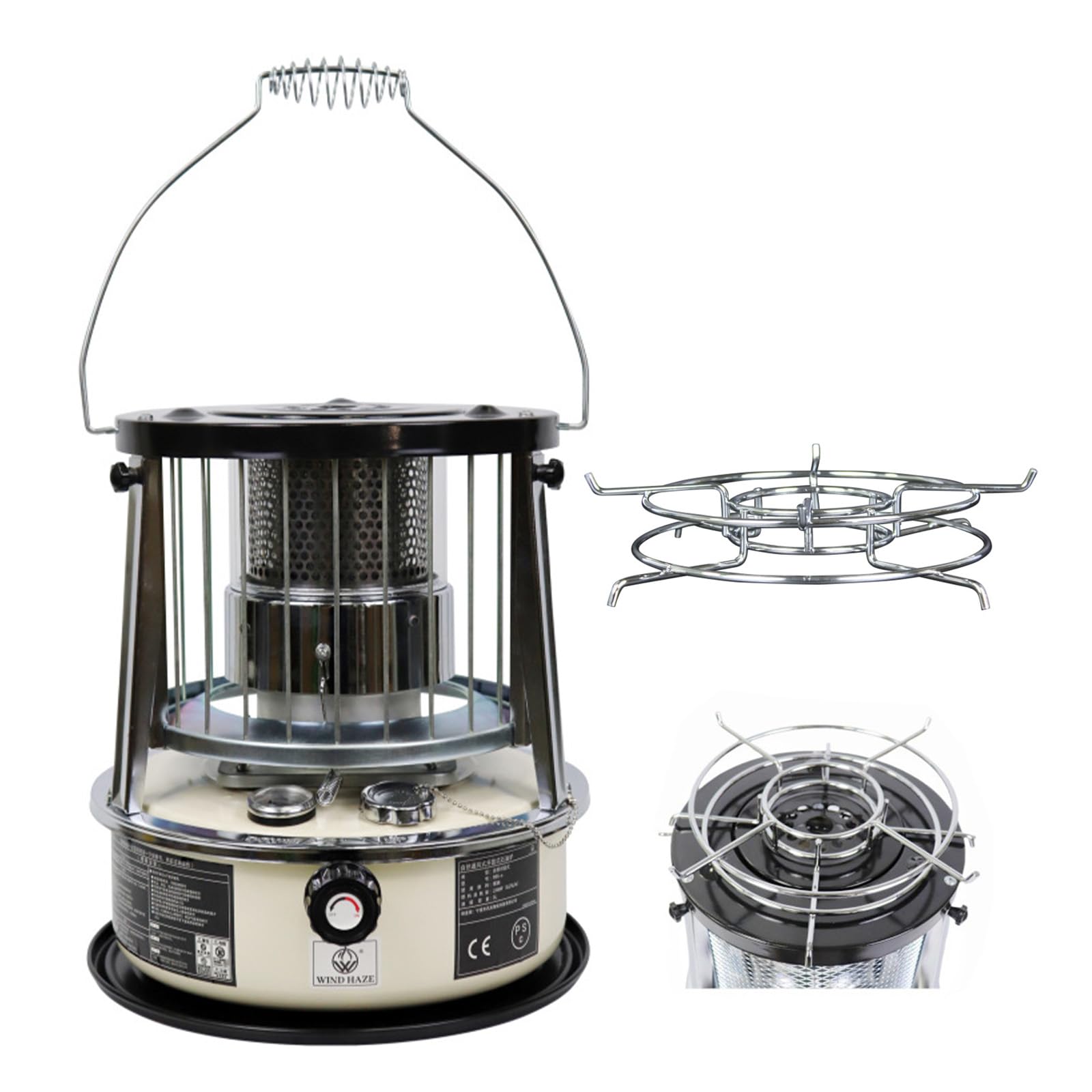 Cuisinière à kérosène antique en fonte émaillée GEORG HALLER, brûleur en émail, cuisinière à kérosène - France Cuisinière à kérosène antique en fonte émaillée GEORG HALLER, brûleur en émail, cuisinière à kérosène - France