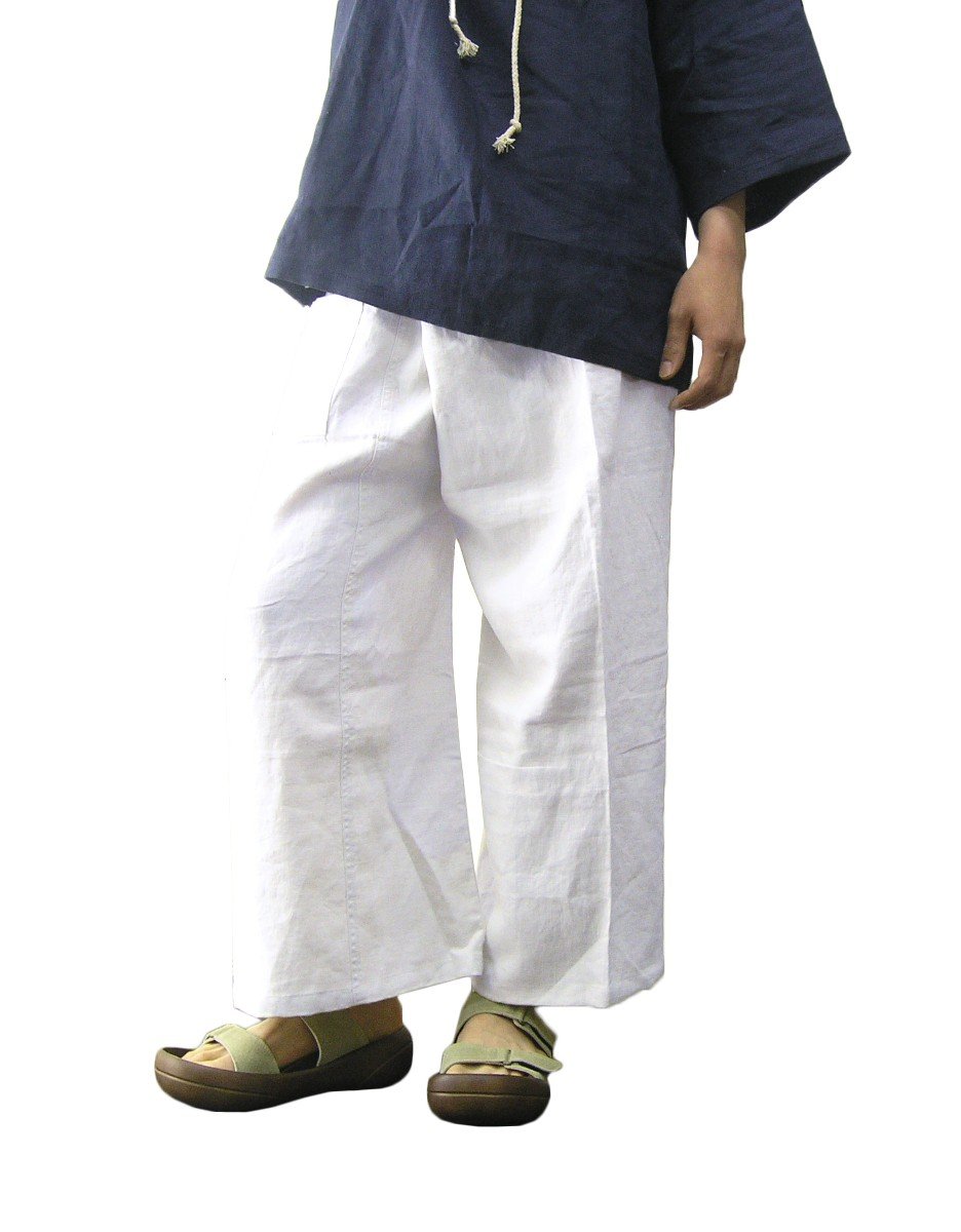 SHINZOU 麻柄　タイパンツ　新品未使用 SHINZOU 麻柄 タイパンツ 新品未使用 - メルカリ