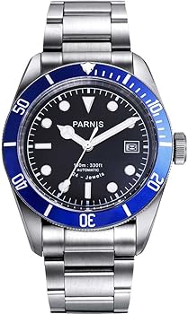 Amazon.co.jp: パーニス 腕時計 自動巻き 日本製ムーブメント(MIYOTA