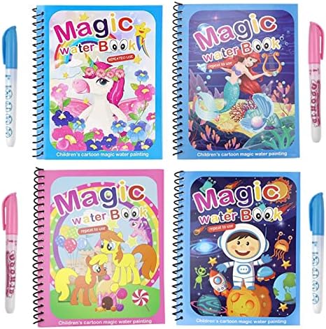 Livre de Dessin Magique de l'eau - Magic Water Book - Jouets