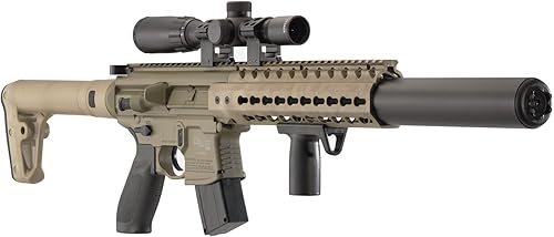 Miniatura 2 de SIG Sauer MCX 177 - Rifle de aire avanzado con CO2 317onzas90 g 2 unidades y 500 pellets de plomo